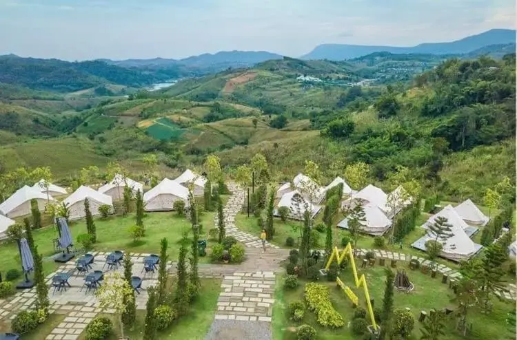 چادر با خدمات رفاهی استاندارد, Papa Garden Khaokho