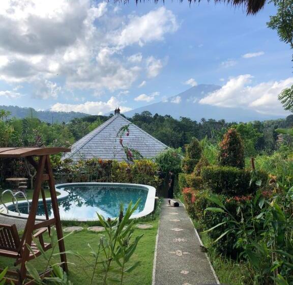 וילה דלוקס חדר שינה 1, Amrita Villa Sidemen