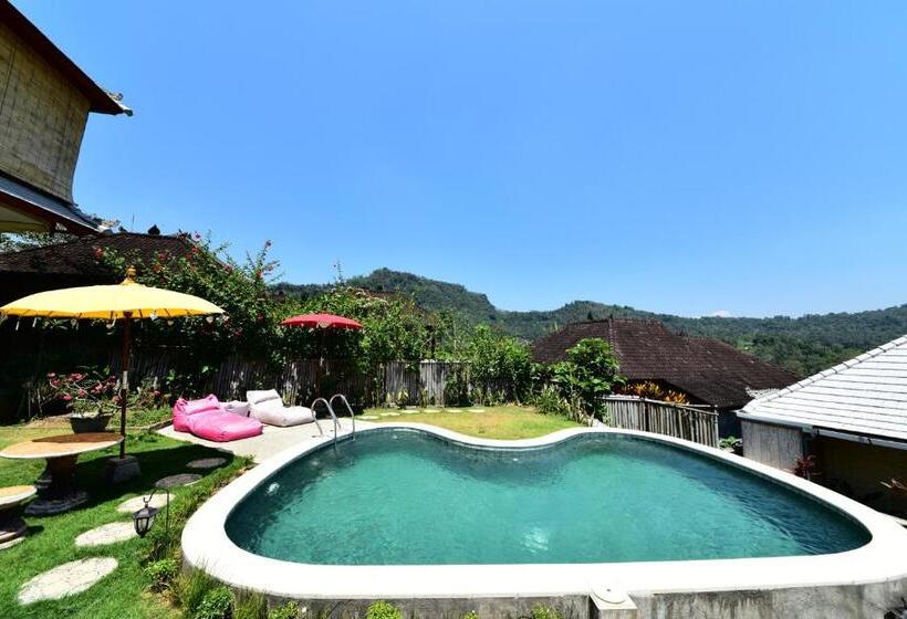 וילה דלוקס חדר שינה 1, Amrita Villa Sidemen