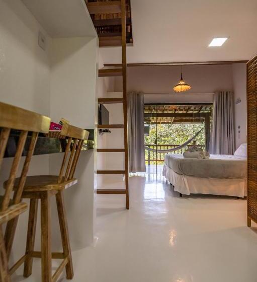 חדר משפחתי נוף לים, Sup House Barra Grande