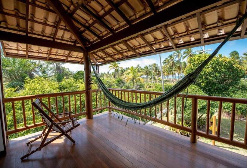 חדר סופריור לשלושה עם נוף לים, Sup House Barra Grande