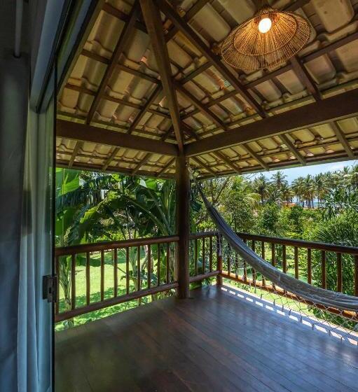 חדר סופריור לשלושה עם נוף לים, Sup House Barra Grande