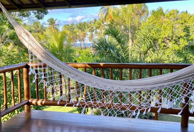 חדר סופריור לשלושה עם נוף לים, Sup House Barra Grande