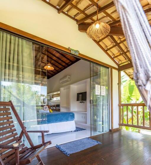 חדר סופריור לשלושה עם נוף לים, Sup House Barra Grande