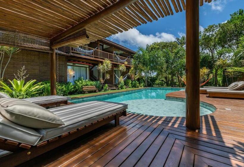 חדר סטנדרט לשלושה עם נוף לבריכה, Sup House Barra Grande