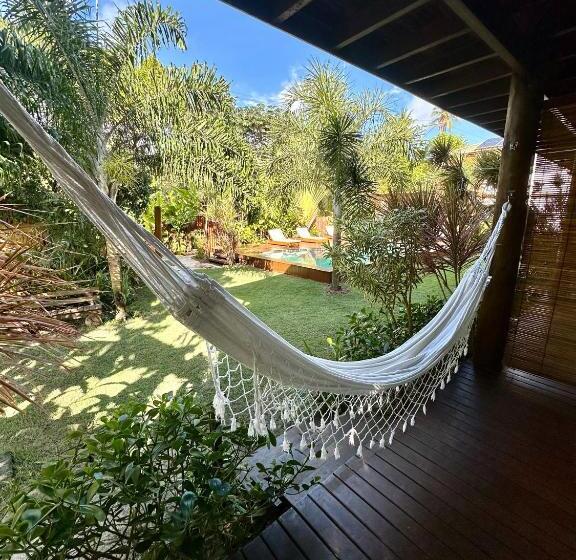 חדר סטנדרט לשלושה עם נוף לבריכה, Sup House Barra Grande