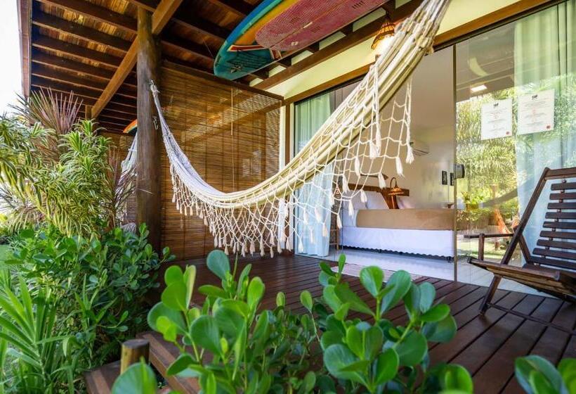 חדר סטנדרט לשלושה עם נוף לבריכה, Sup House Barra Grande