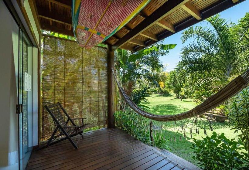 חדר סטנדרט לשלושה עם נוף לבריכה, Sup House Barra Grande