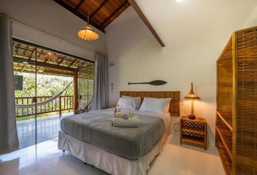 חדר משפחתי נוף לים, Sup House Barra Grande