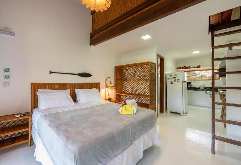 חדר משפחתי נוף לים, Sup House Barra Grande