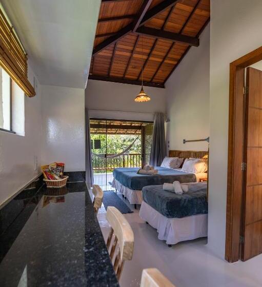 חדר סופריור לשלושה עם נוף לים, Sup House Barra Grande