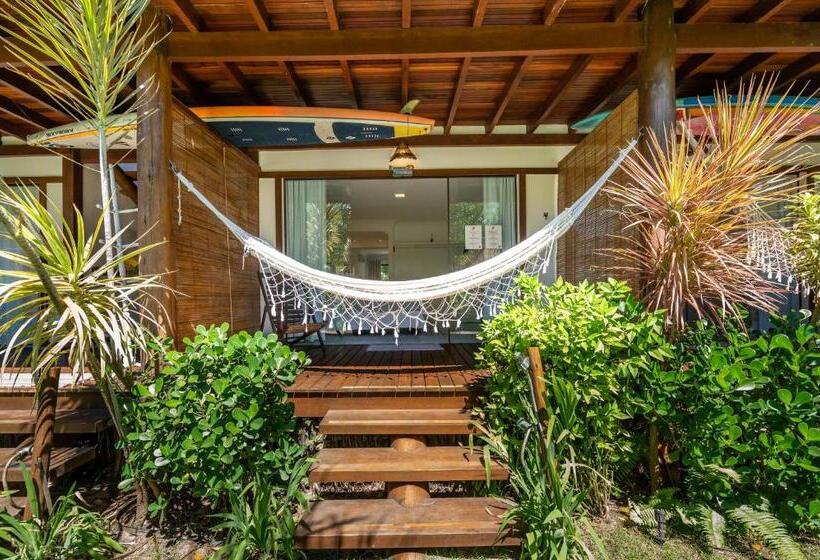 חדר סטנדרט לשלושה עם נוף לבריכה, Sup House Barra Grande