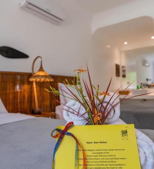 חדר סטנדרט לשלושה עם נוף לבריכה, Sup House Barra Grande