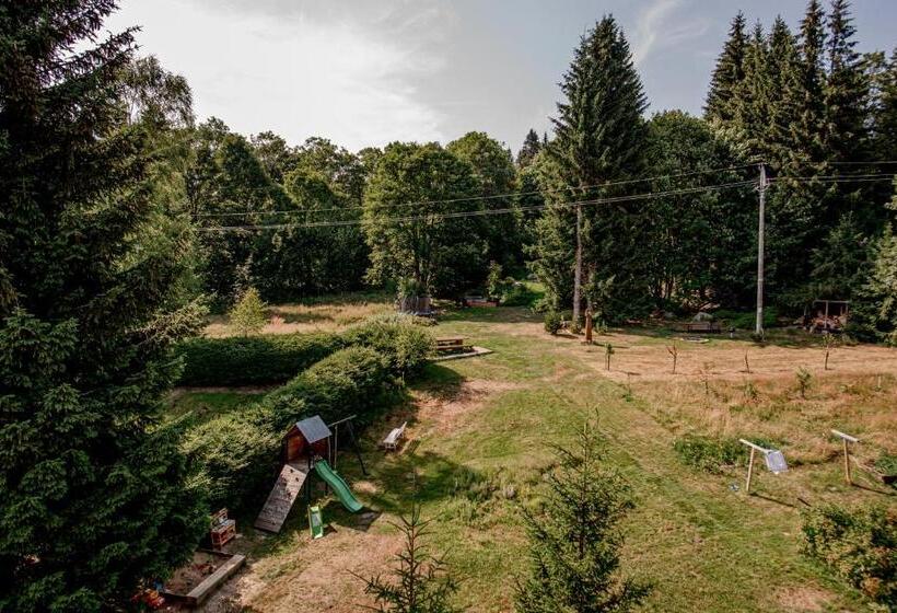 غرفة قياسية ثلاثية مطلة علي الحديقة, Pension Styl