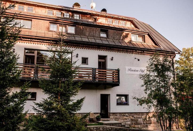 شقة غرفة واحدة, Pension Styl