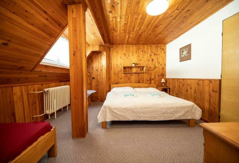 اتاق استاندارد سه نفره, Penzion Vysoká Stráž