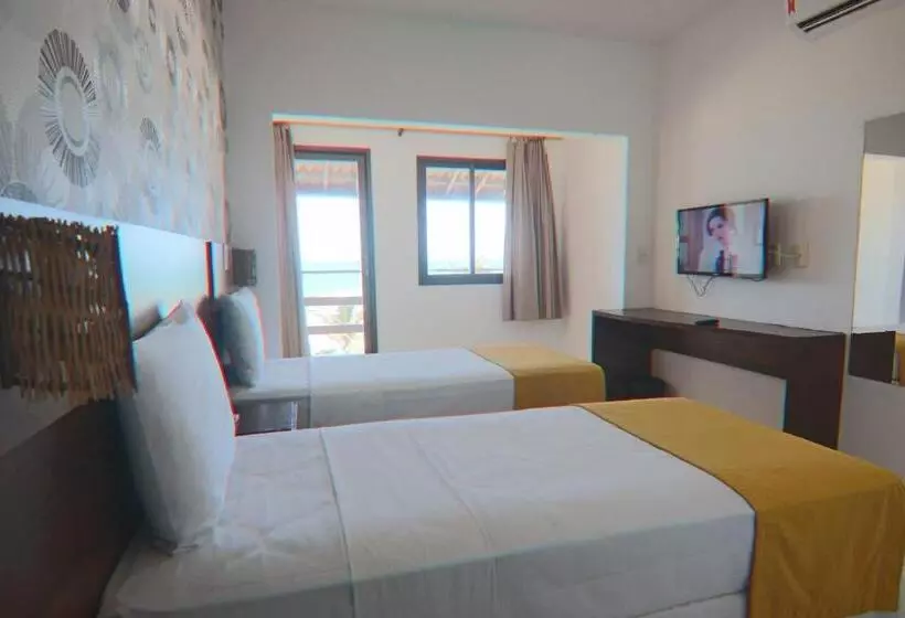 景色の見えるスタンダード4人部屋, Milos Beach