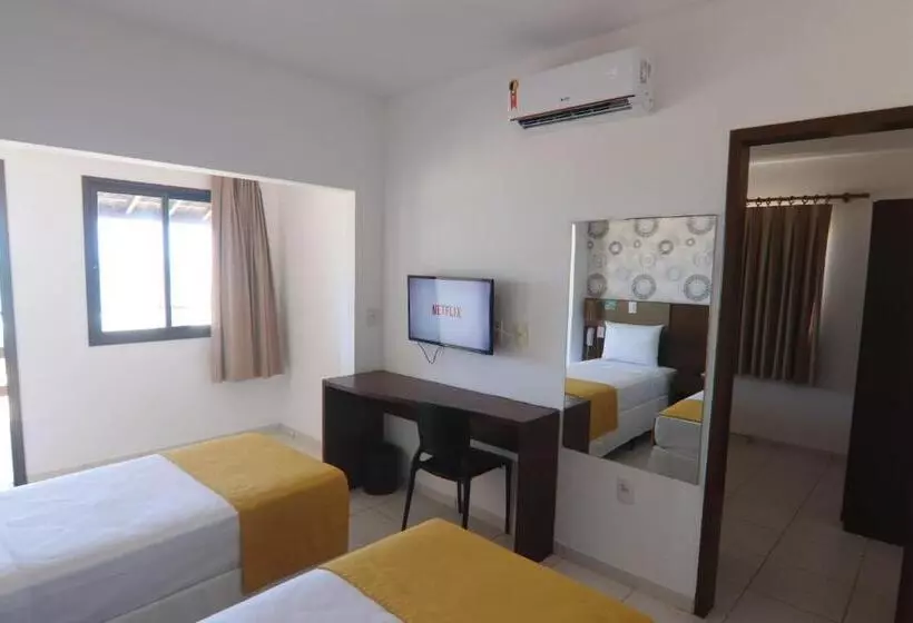 景色の見えるスタンダード4人部屋, Milos Beach