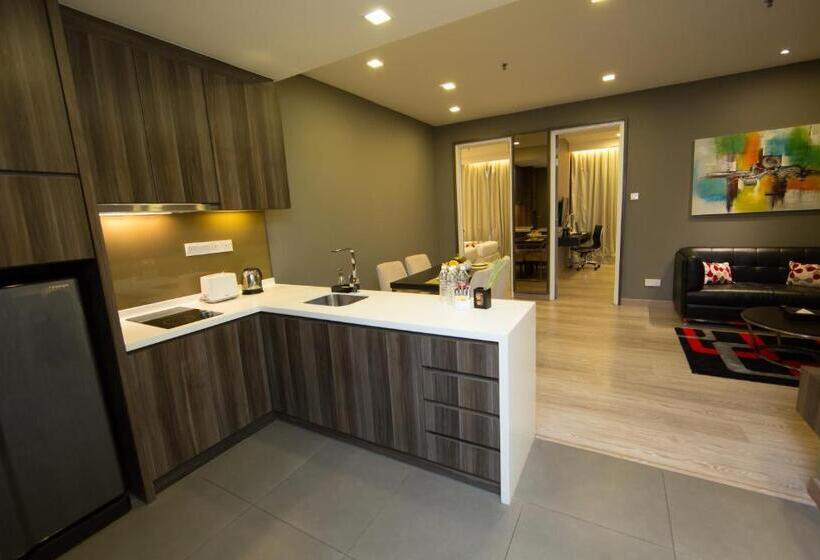 سوئیت مدیریتی 2 خوابه, Ramada Suites By Wyndham Kuala Lumpur City Centre