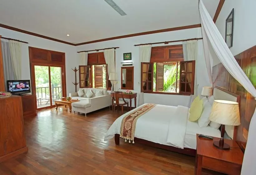 デラックスビラの１ベッドルーム, Sokhalay Angkor Villa Resort