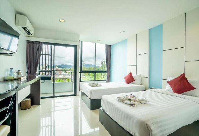 디럭스 룸, Ca Hotel And Residence Phuket   Sha Extra Plus