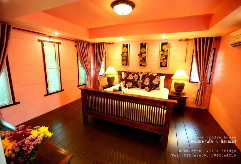 וילה בת 3 חדרי שינה, Love Bridge House บ้านสะพานรัก