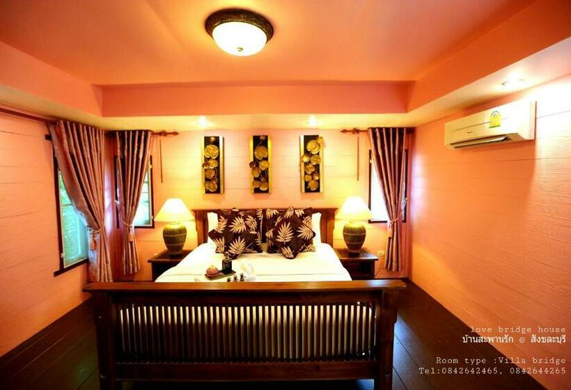 וילה בת 3 חדרי שינה, Love Bridge House บ้านสะพานรัก