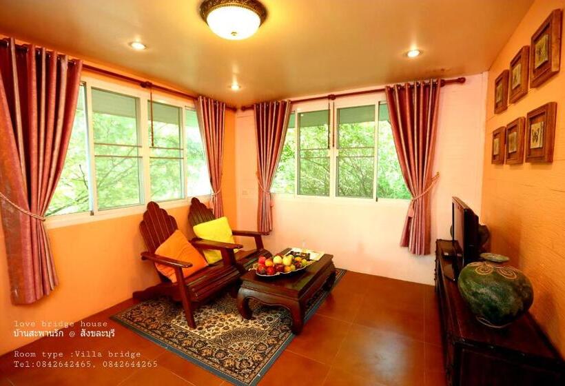 וילה בת 3 חדרי שינה, Love Bridge House บ้านสะพานรัก