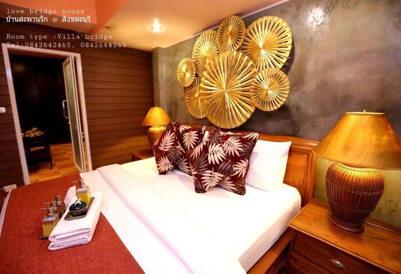 וילה בת 3 חדרי שינה, Love Bridge House บ้านสะพานรัก