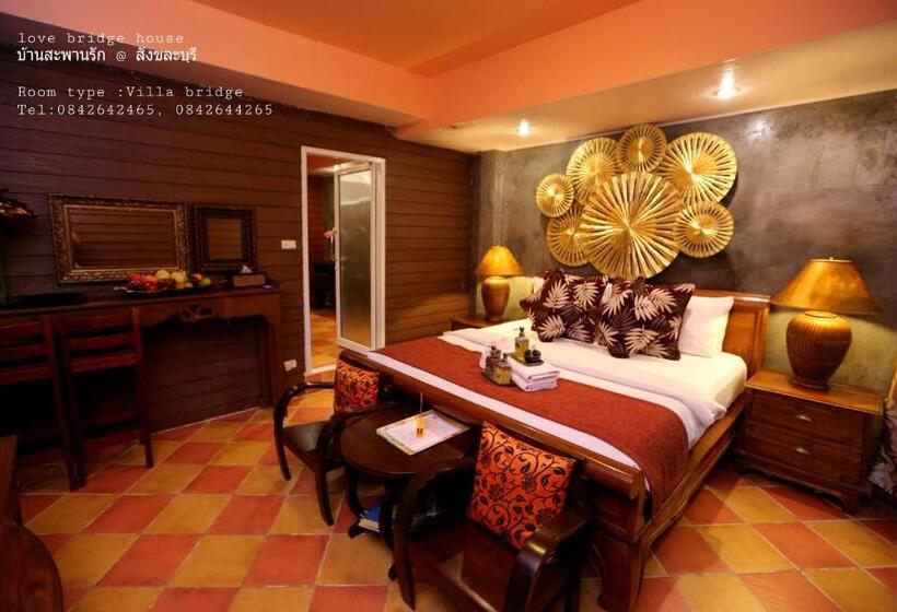וילה בת 3 חדרי שינה, Love Bridge House บ้านสะพานรัก