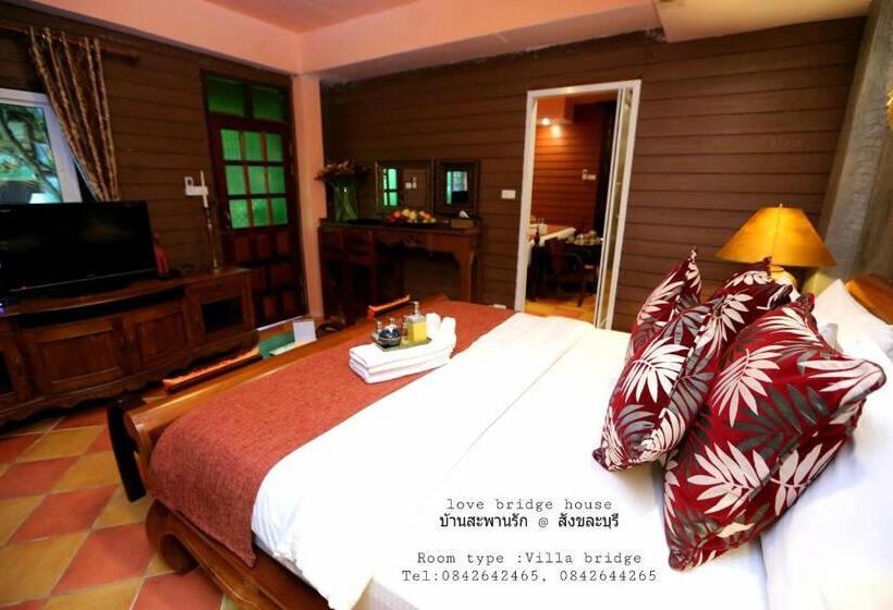 וילה בת 3 חדרי שינה, Love Bridge House บ้านสะพานรัก