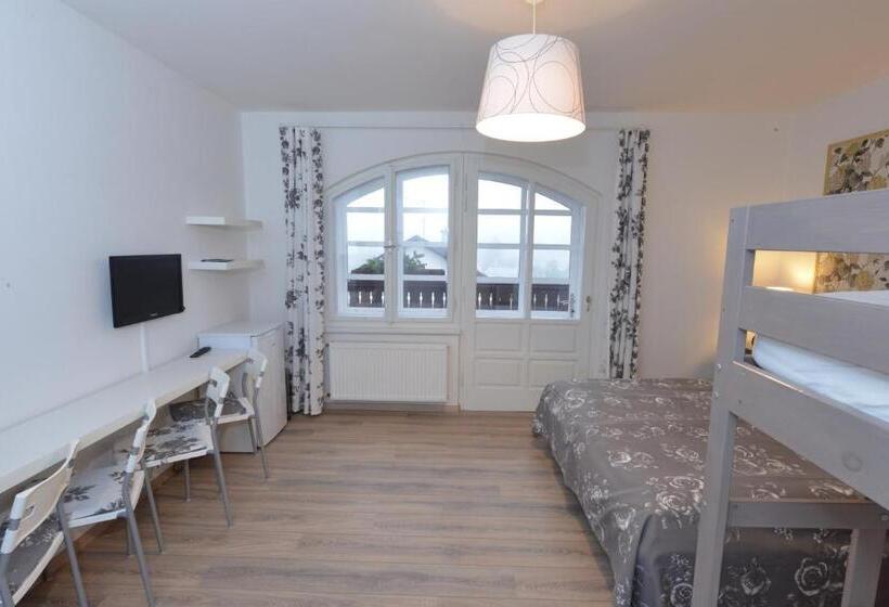 اتاق استاندارد چهار تخته, Wellness Pension Fulda černý Důl