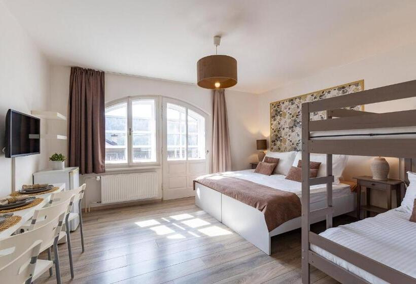 اتاق استاندارد چهار تخته, Wellness Pension Fulda černý Důl