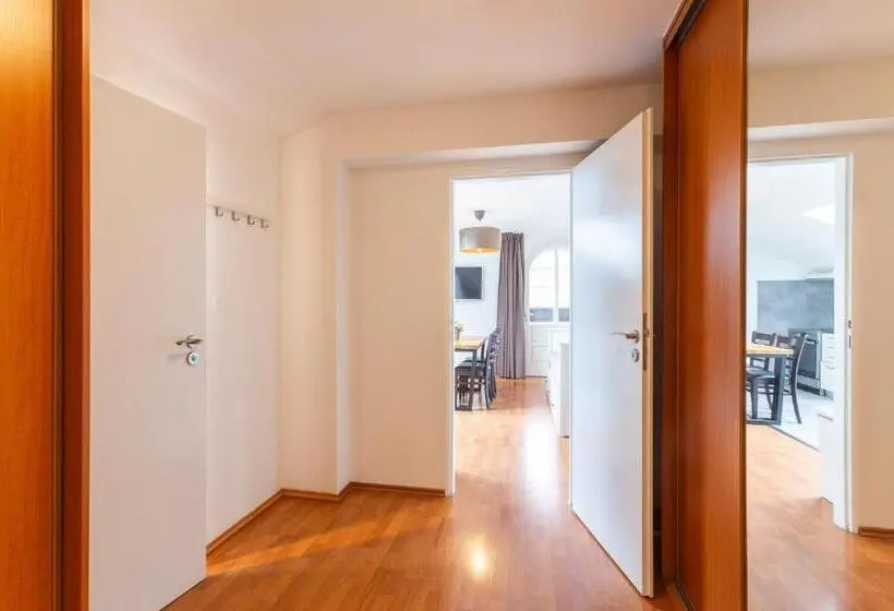 １ベッドルームのデラックスアパートメント, Wellness Pension Fulda černý Důl