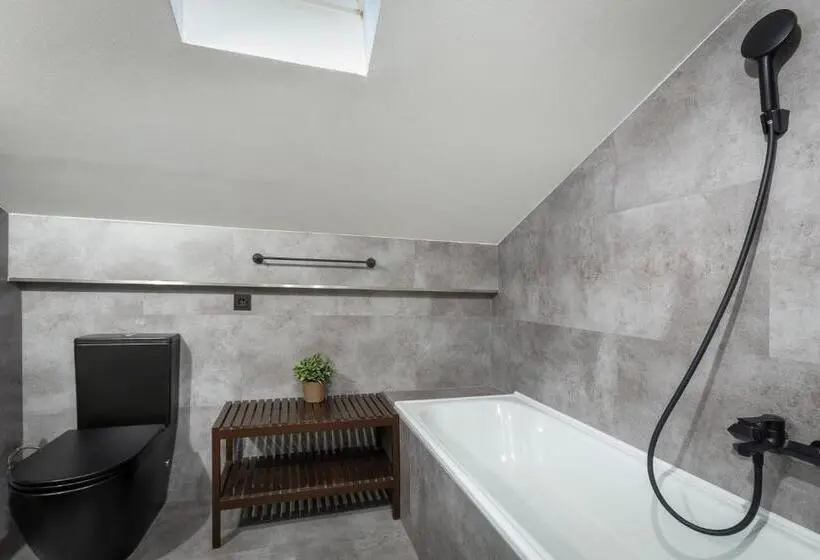 １ベッドルームのデラックスアパートメント, Wellness Pension Fulda černý Důl