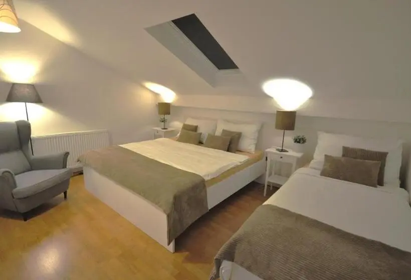 １ベッドルームのデラックスアパートメント, Wellness Pension Fulda černý Důl