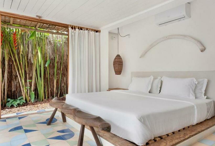 جناح مزود بحمام سباحة, Casa Das Conchas Caraiva