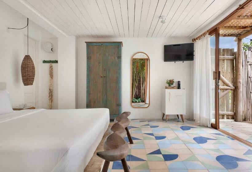 جناح مزود بحمام سباحة, Casa Das Conchas Caraiva