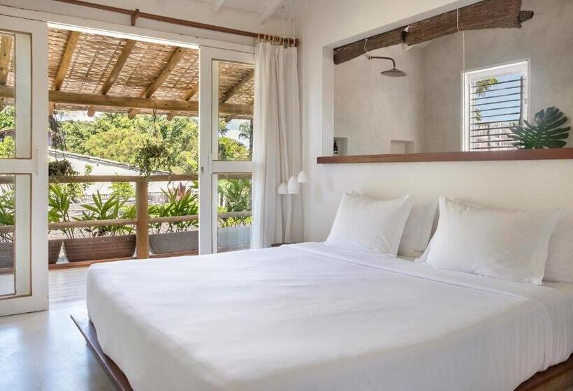 جناح مزوَّد بشرفة, Casa Das Conchas Caraiva