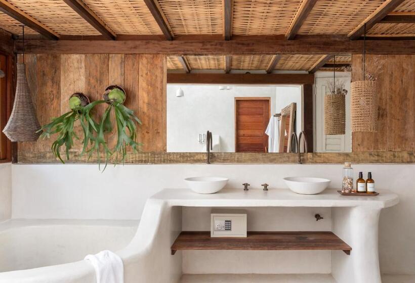 شقة غرفة نوم واحدة مزودة بشُرفة, Casa Das Conchas Caraiva