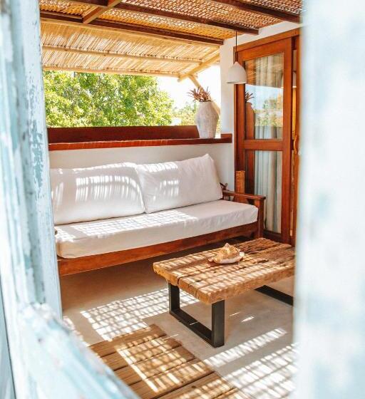 شقة غرفة نوم واحدة مزودة بشُرفة, Casa Das Conchas Caraiva