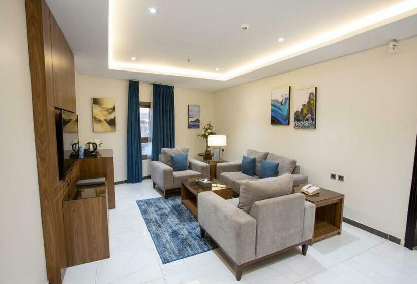 جناح مزود بجاكوزى, فندق امان احد رفيدة