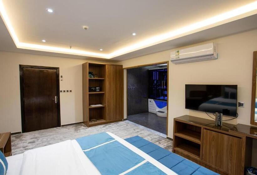 جناح مزود بجاكوزى, فندق امان احد رفيدة