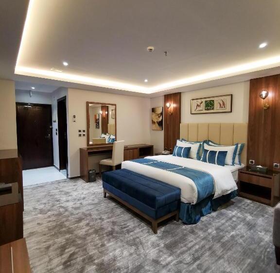 غرفة ديلوكس سرير كينج, فندق امان احد رفيدة