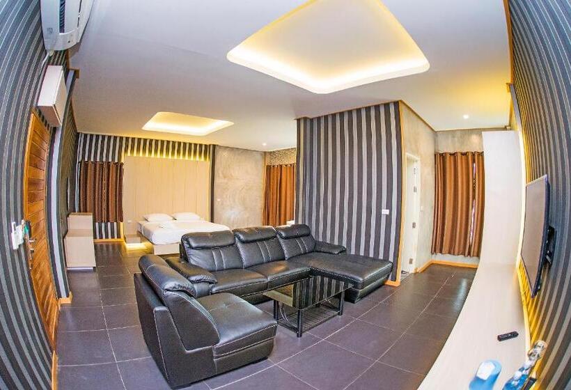 キングサイズベッドのスタンダードルーム, ลอฟท์แอทสีมา สาขา2