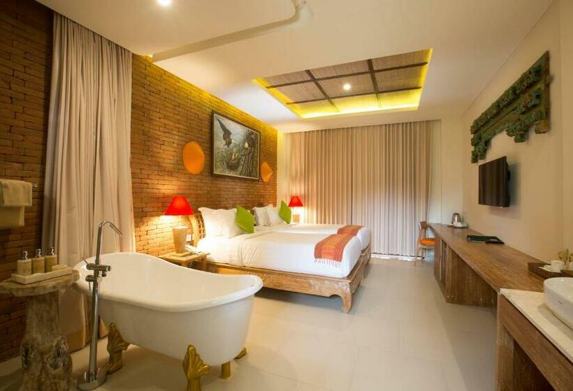 חדר דלוקס, Green Field Resort Ubud