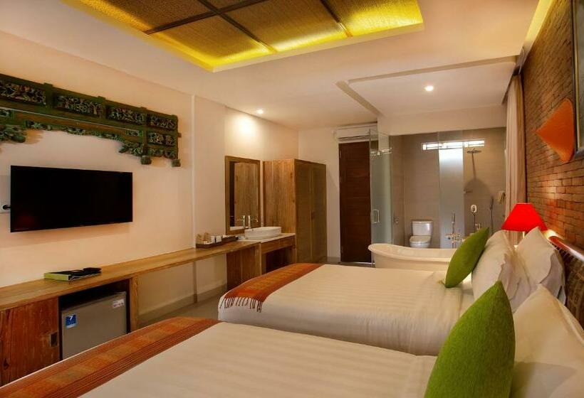 חדר דלוקס, Green Field Resort Ubud