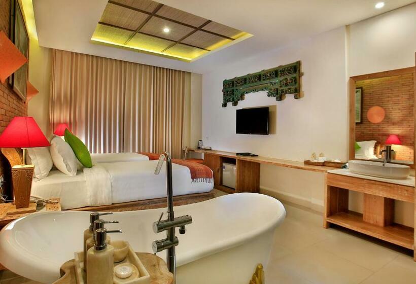 חדר דלוקס, Green Field Resort Ubud