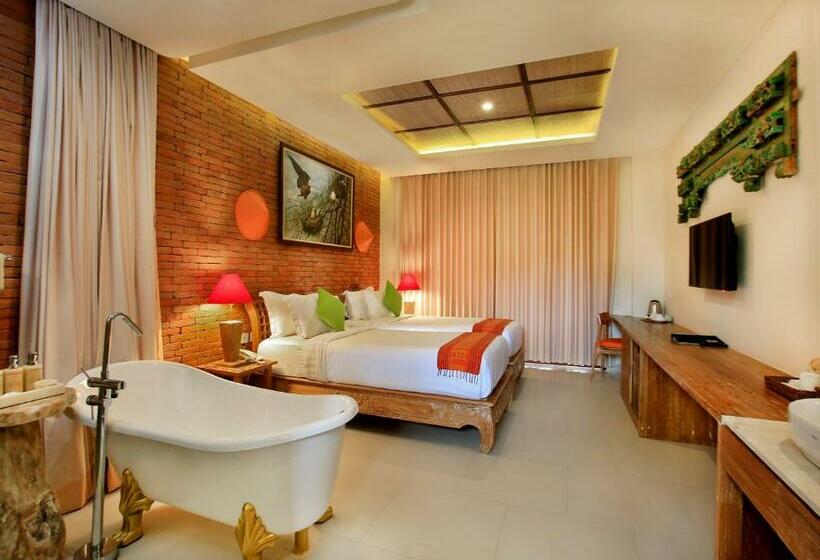 חדר דלוקס, Green Field Resort Ubud