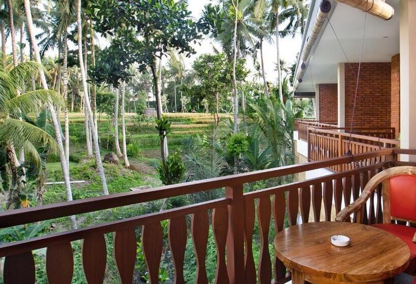 חדר דלוקס עם נוף, Green Field Resort Ubud